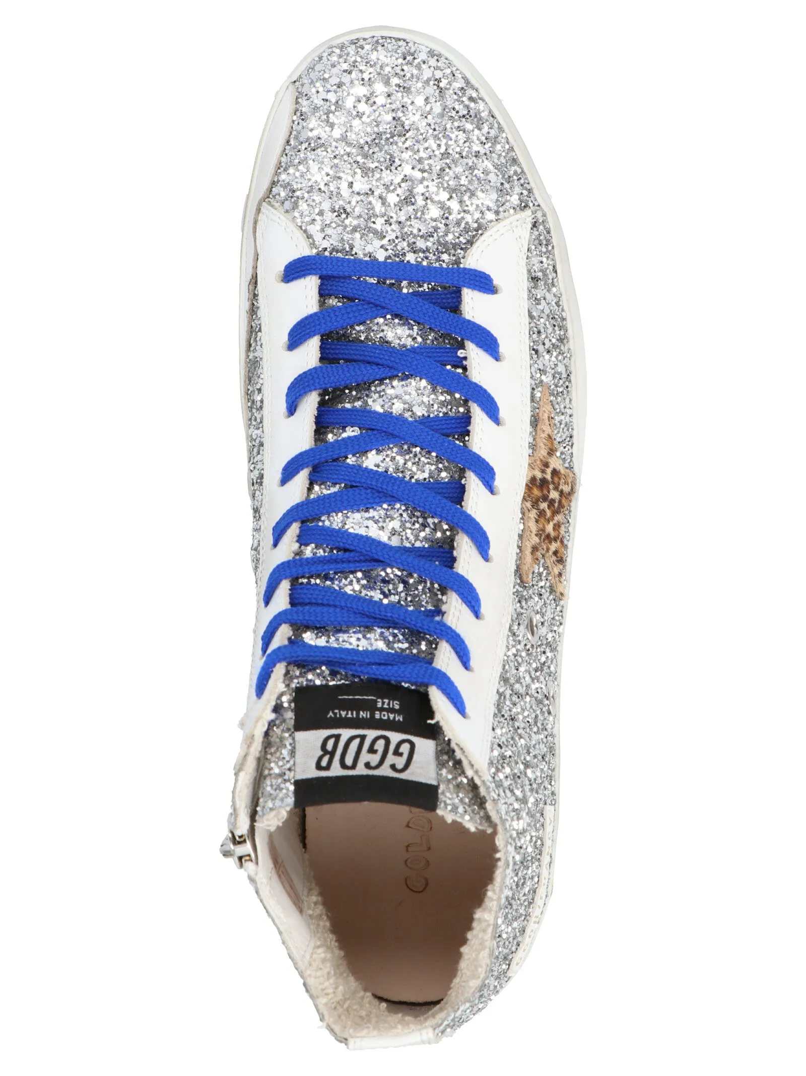 Golden Goose Kids Francy High-Top Glitter Sneakers