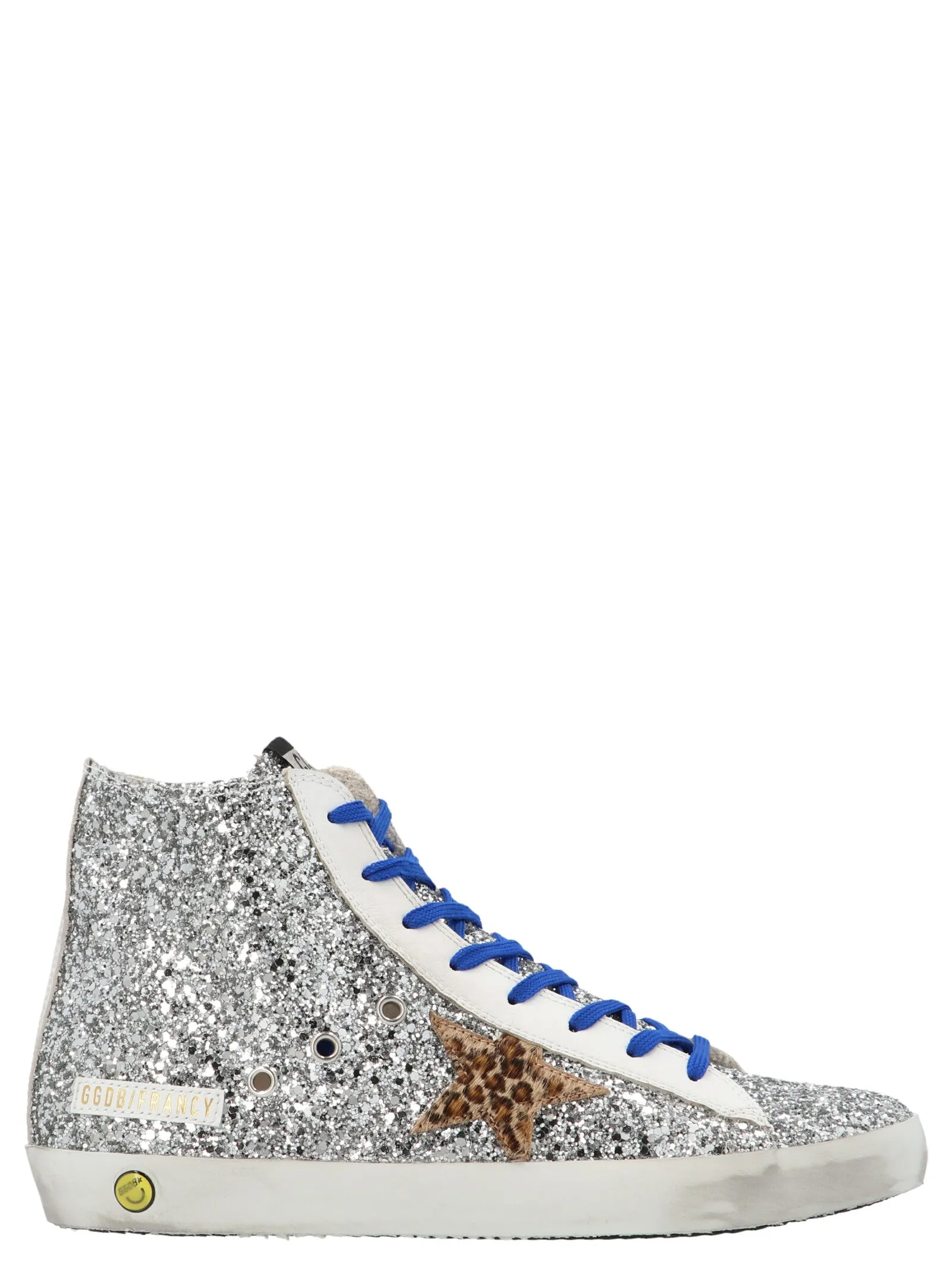 Golden Goose Kids Francy High-Top Glitter Sneakers