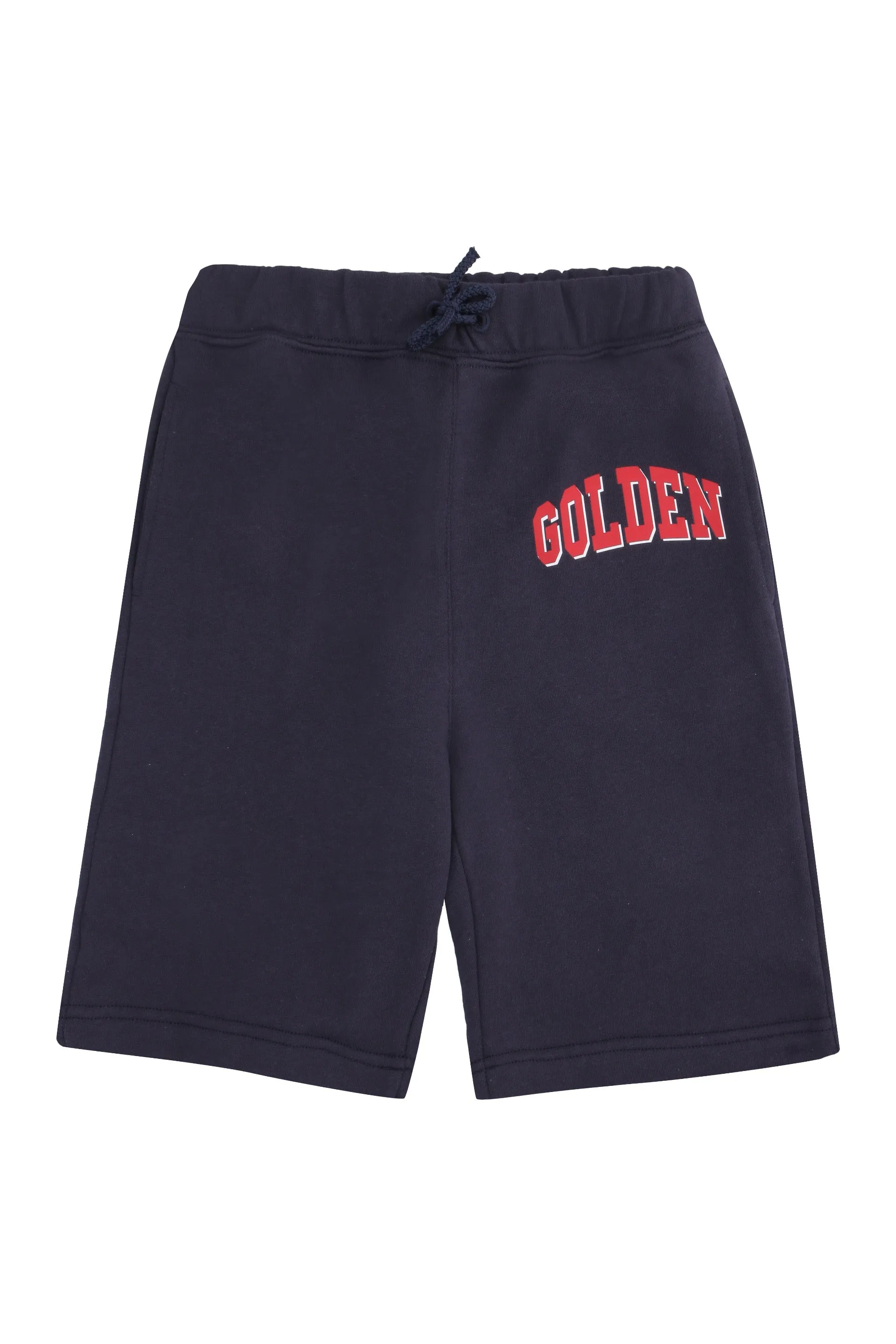 Golden Goose Kids Golden Printed Drawstring Shorts