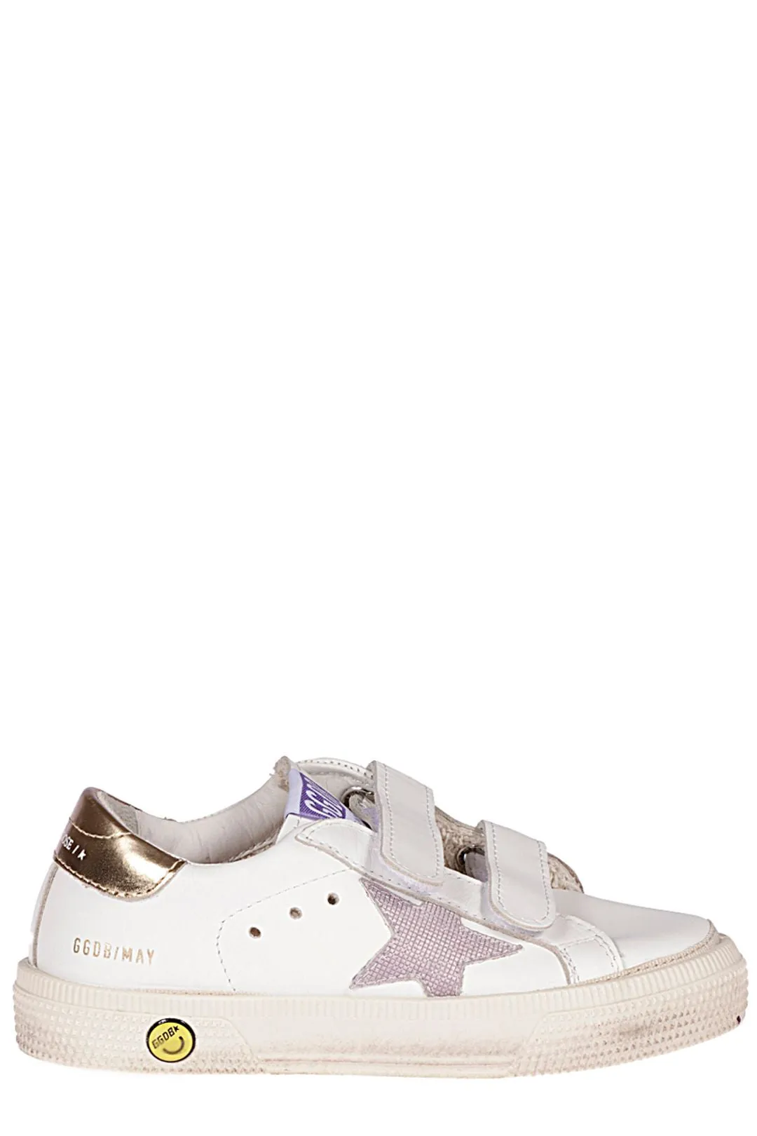 Golden Goose Kids May Velcro Strap Sneakers