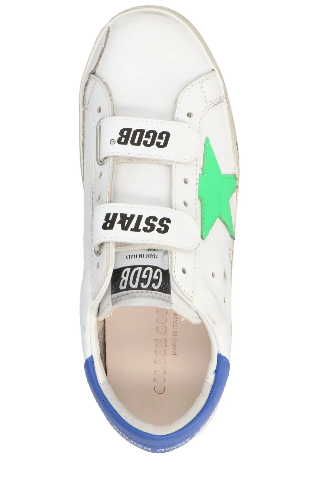 Golden Goose Kids Old School Velcro Strap Sneakers