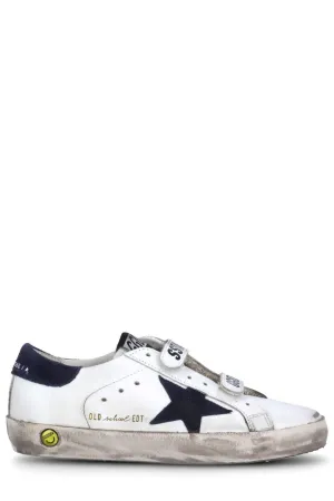 Golden Goose Kids Old School Velcro Strap Sneakers