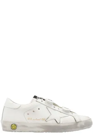 Golden Goose Kids Old School Velcro Strap Sneakers