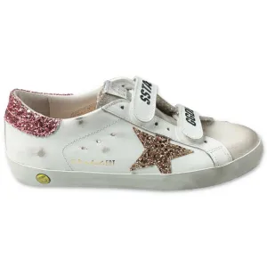 Golden Goose Kids Old School Velcro Strap Sneakers