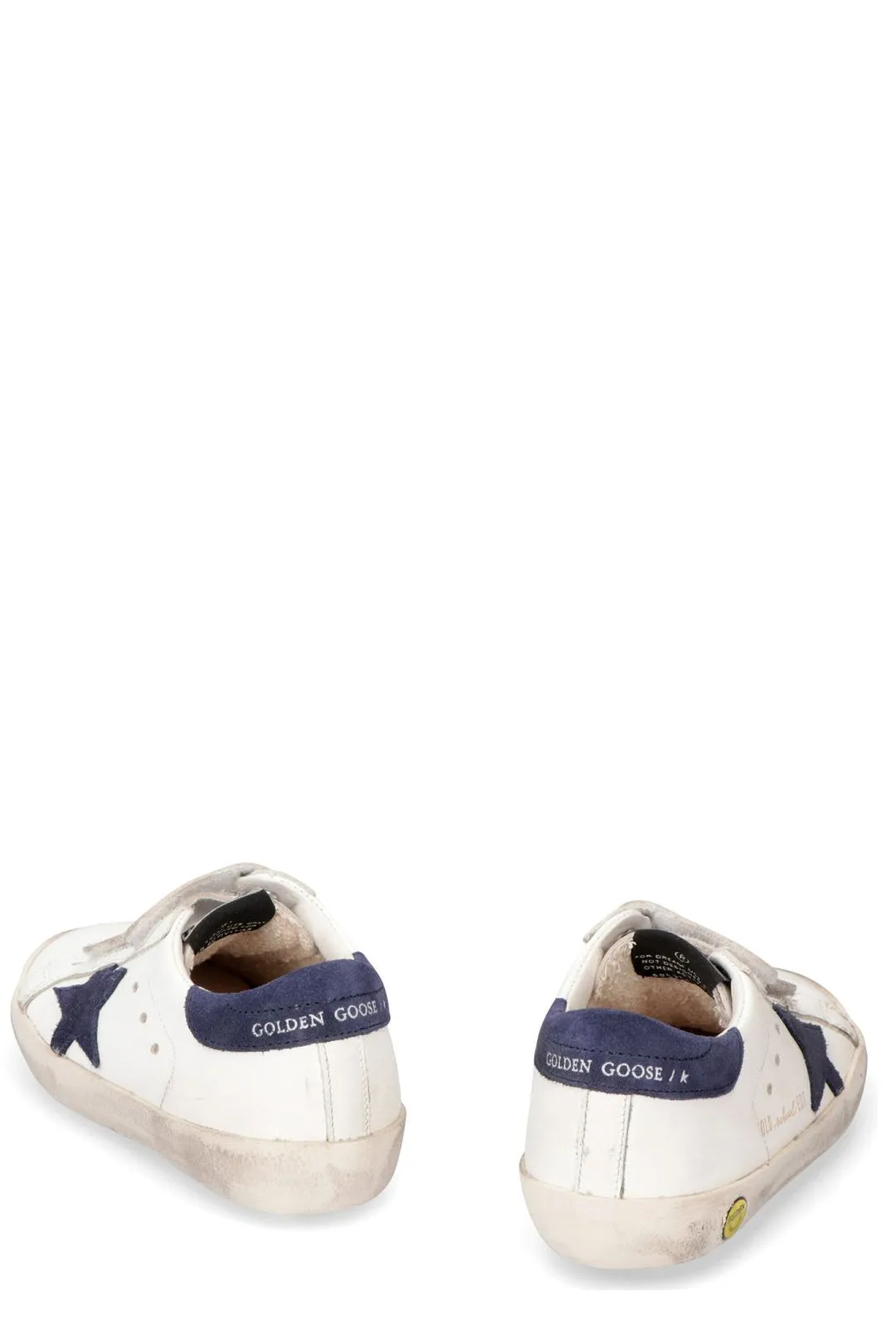 Golden Goose Kids Old School Velcro Strap Sneakers