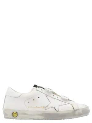 Golden Goose Kids Old School Velcro Strap Sneakers