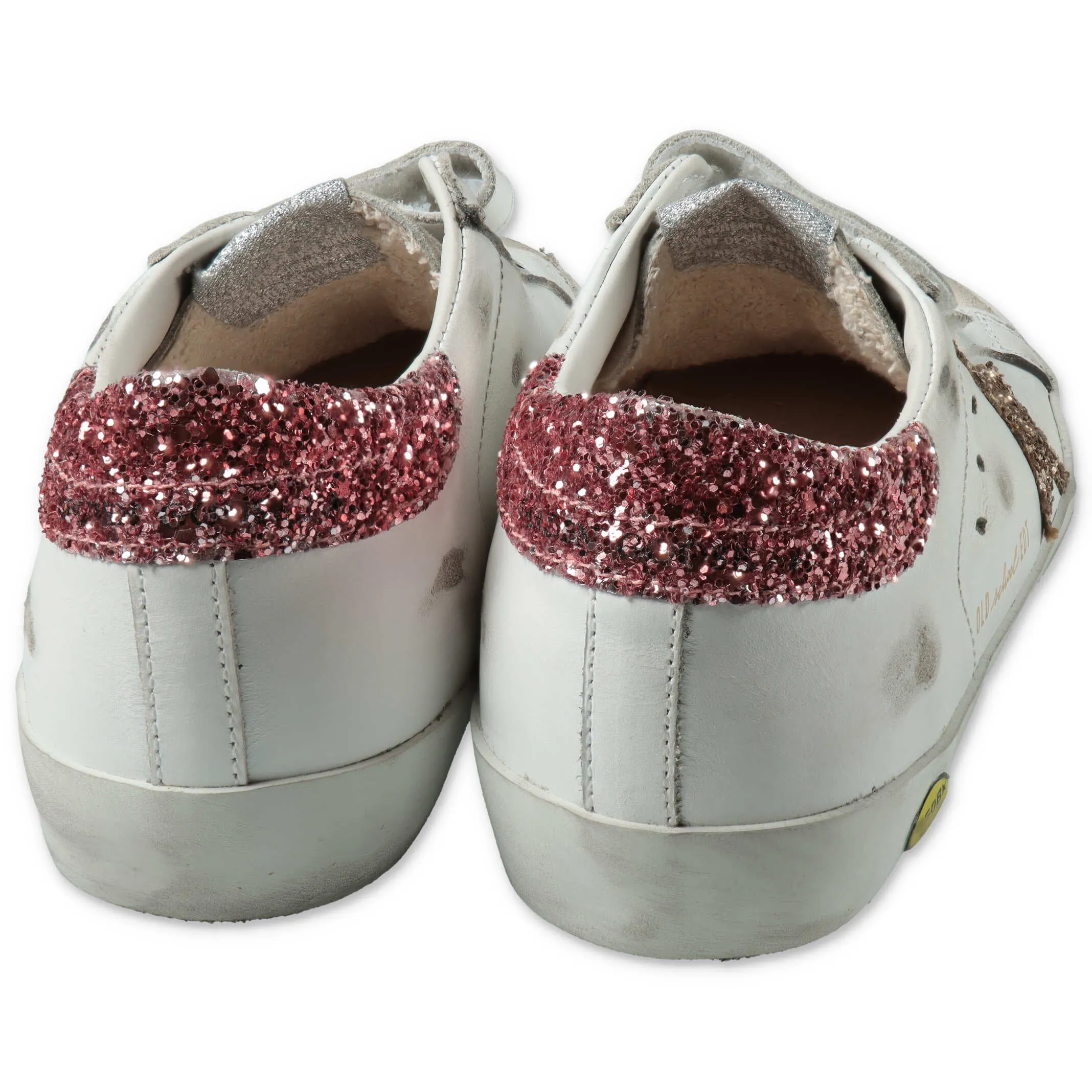 Golden Goose Kids Old School Velcro Strap Sneakers