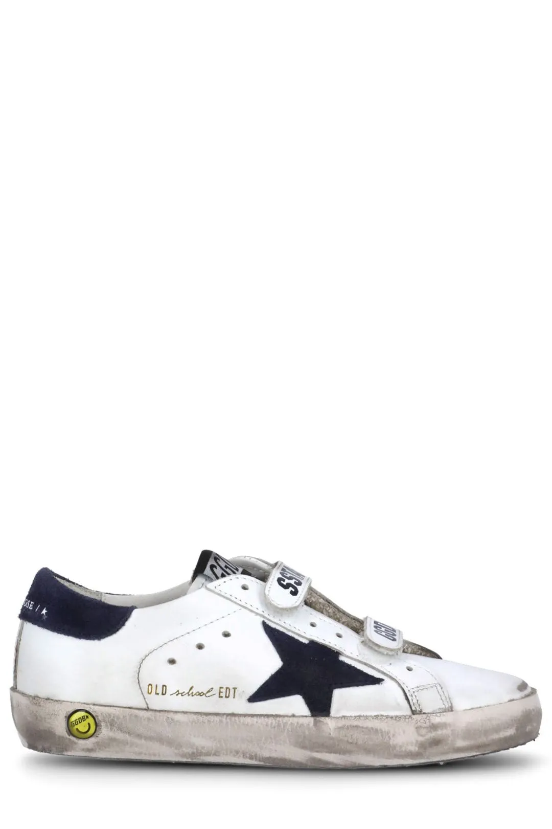 Golden Goose Kids Old School Velcro Strap Sneakers