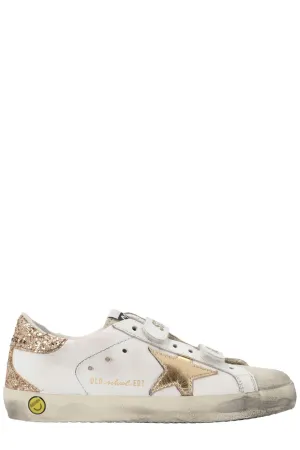 Golden Goose Kids Old School Velcro Strap Sneakers
