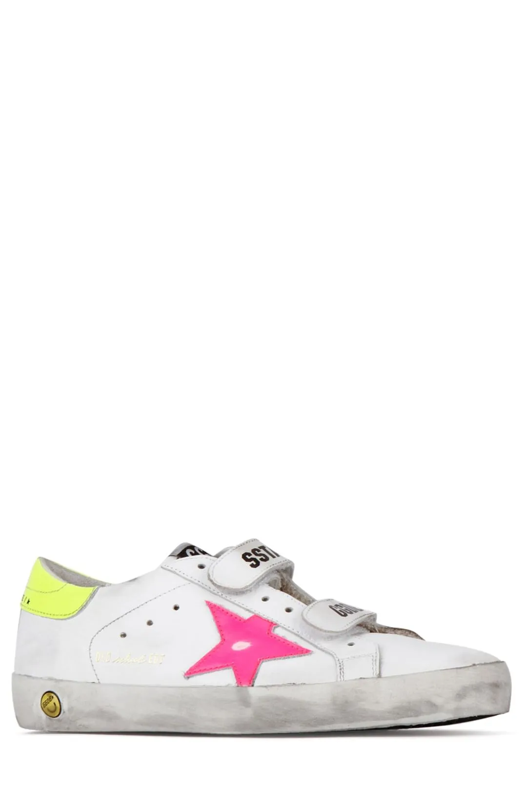 Golden Goose Kids Old School Velcro Strap Sneakers