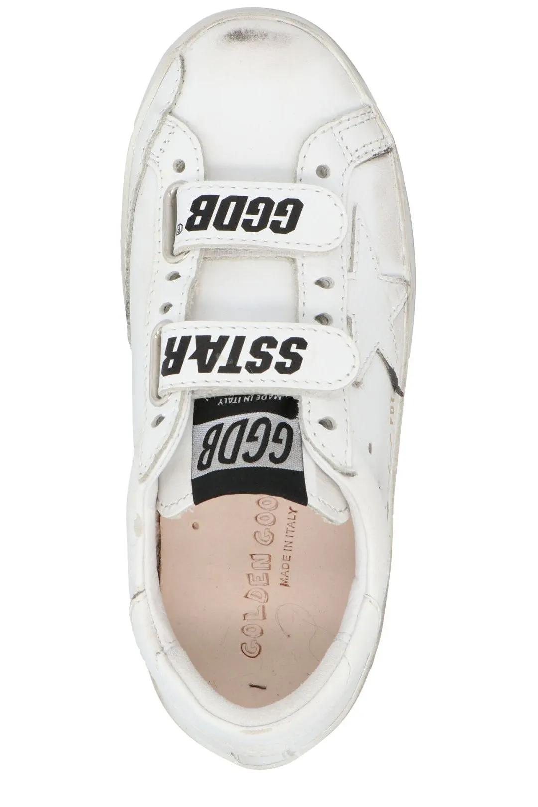 Golden Goose Kids Old School Velcro Strap Sneakers