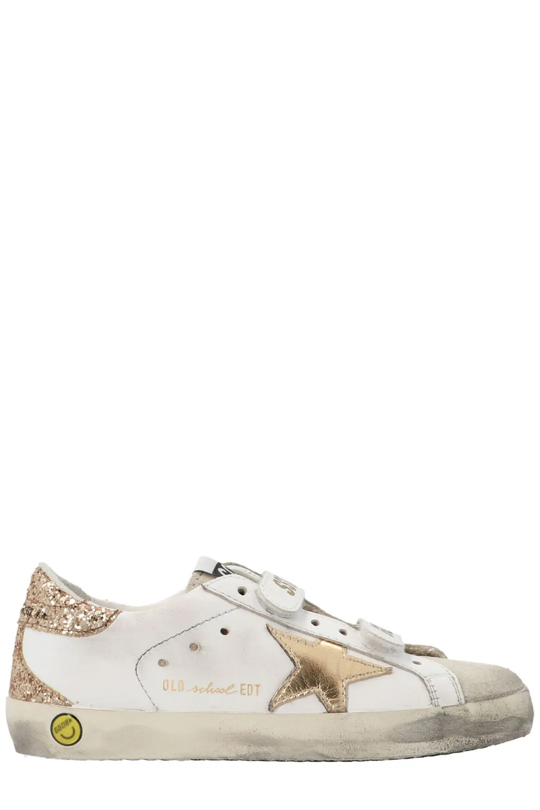 Golden Goose Kids Old School Velcro Strap Sneakers