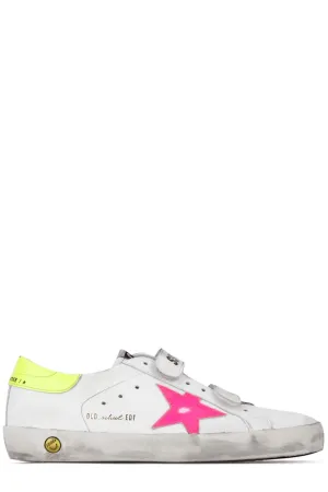 Golden Goose Kids Old School Velcro Strap Sneakers