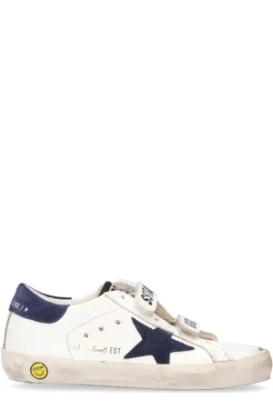 Golden Goose Kids Old School Velcro Strap Sneakers