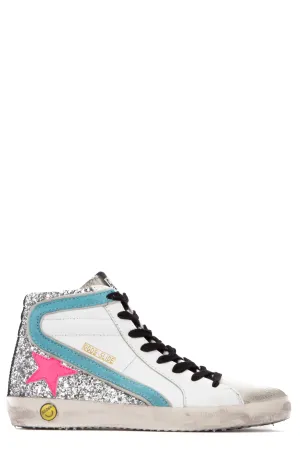 Golden Goose Kids Slide High-Top Sneakers