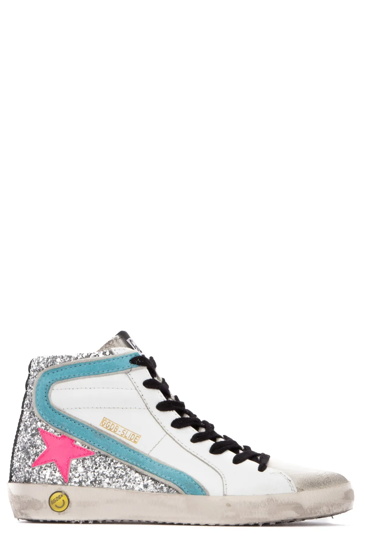 Golden Goose Kids Slide High-Top Sneakers