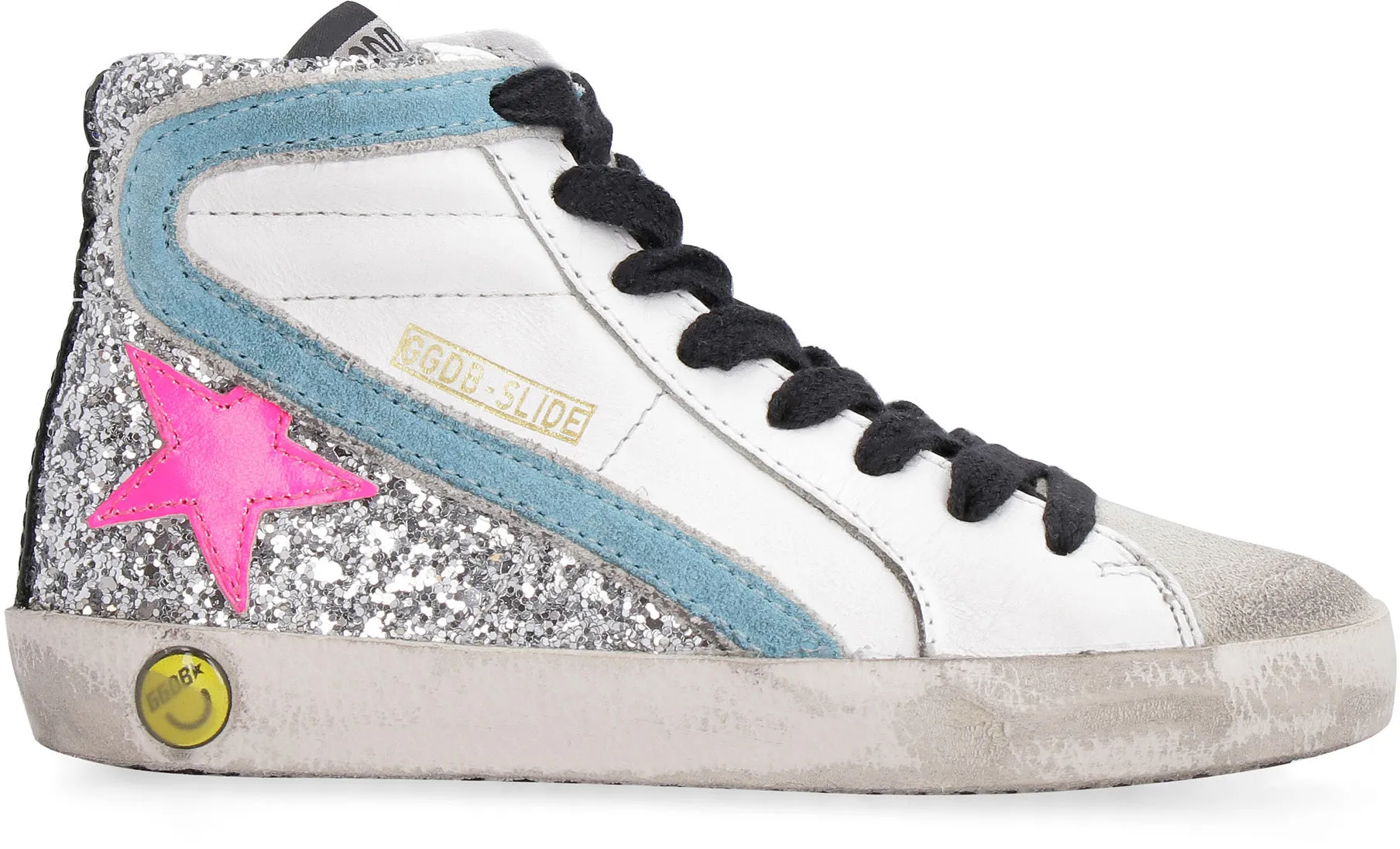 Golden Goose Kids Slide High Top Sneakers