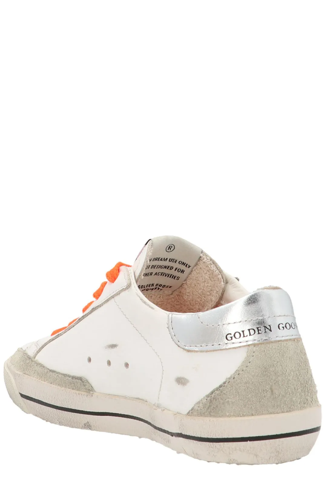 Golden Goose Kids Star-Patch Lace Up Sneakers