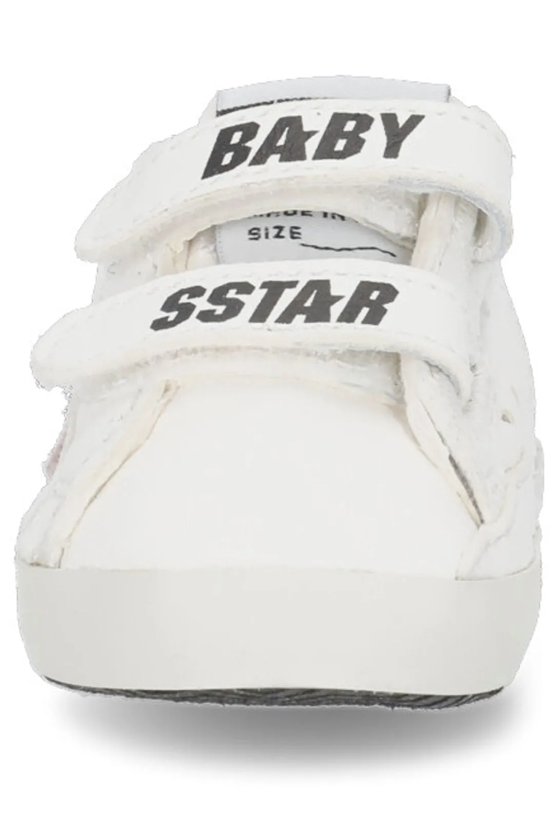 Golden Goose Kids Star Patch Touch-Strap Sneakers