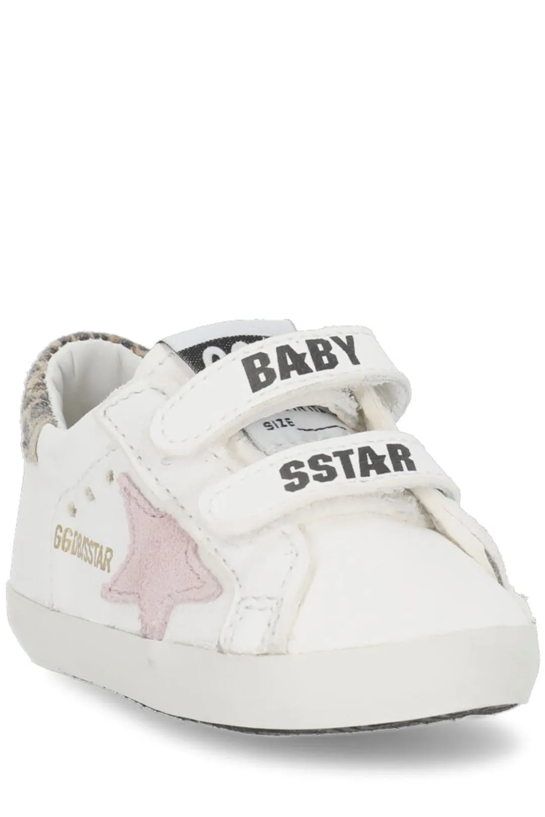 Golden Goose Kids Star Patch Touch-Strap Sneakers