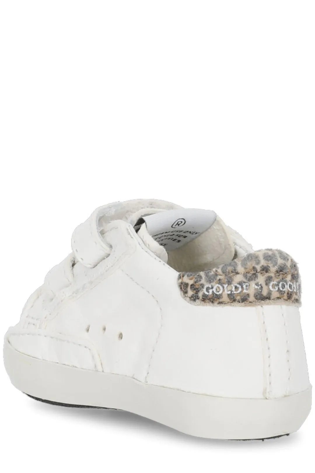 Golden Goose Kids Star Patch Touch-Strap Sneakers