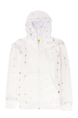 Golden Goose Kids Star Printed Hooded Jacket