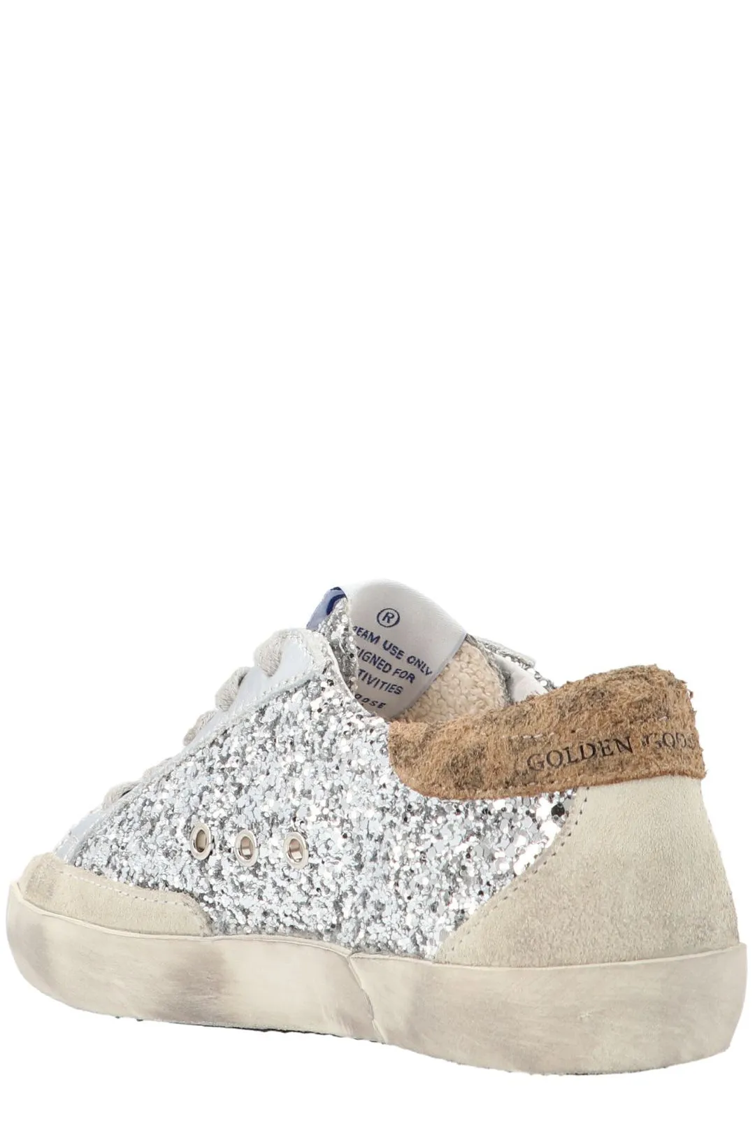 Golden Goose Kids Superstar Glitter Sneakers