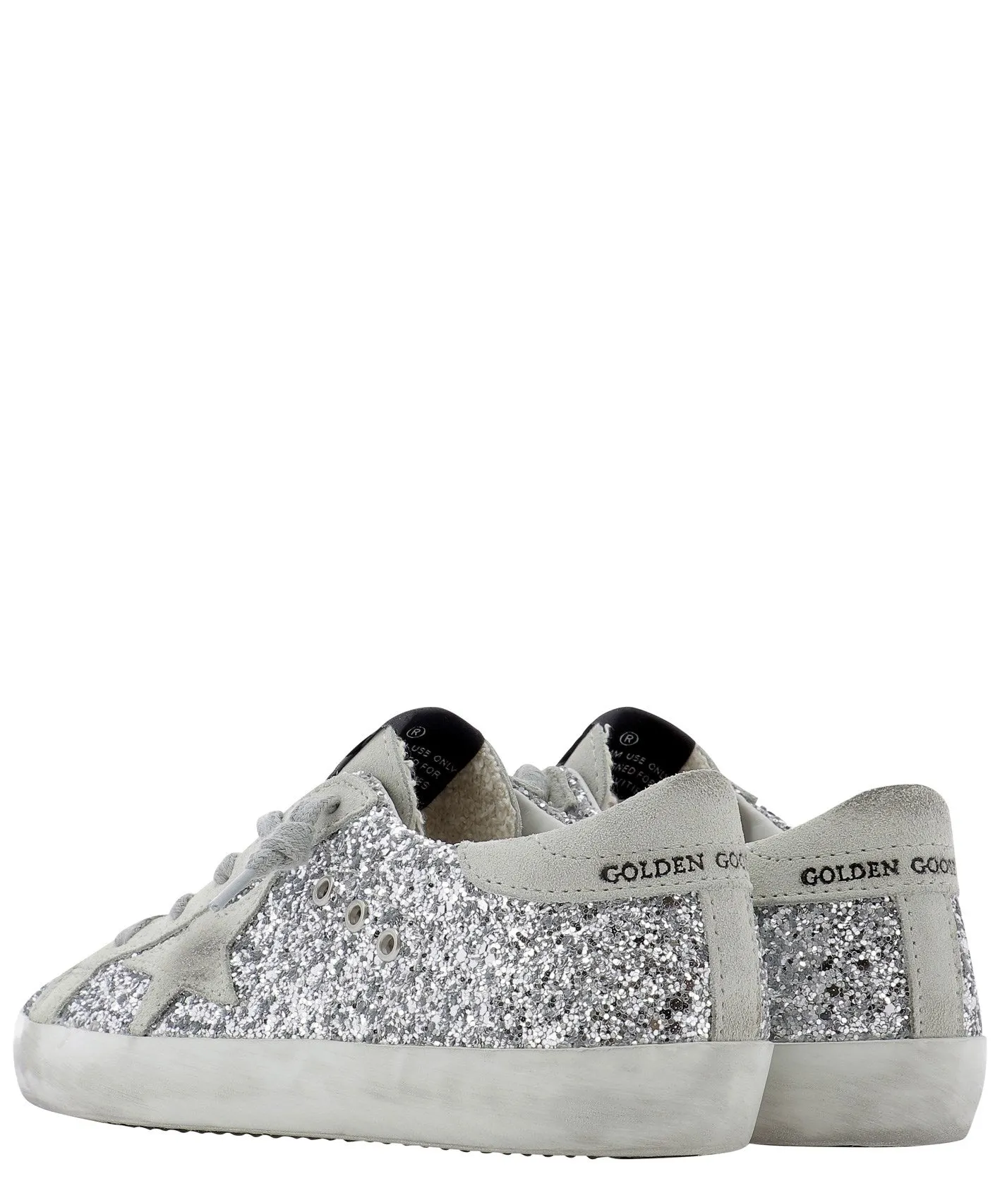 Golden Goose Kids Superstar Glitter Sneakers
