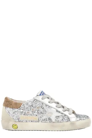 Golden Goose Kids Superstar Glitter Sneakers