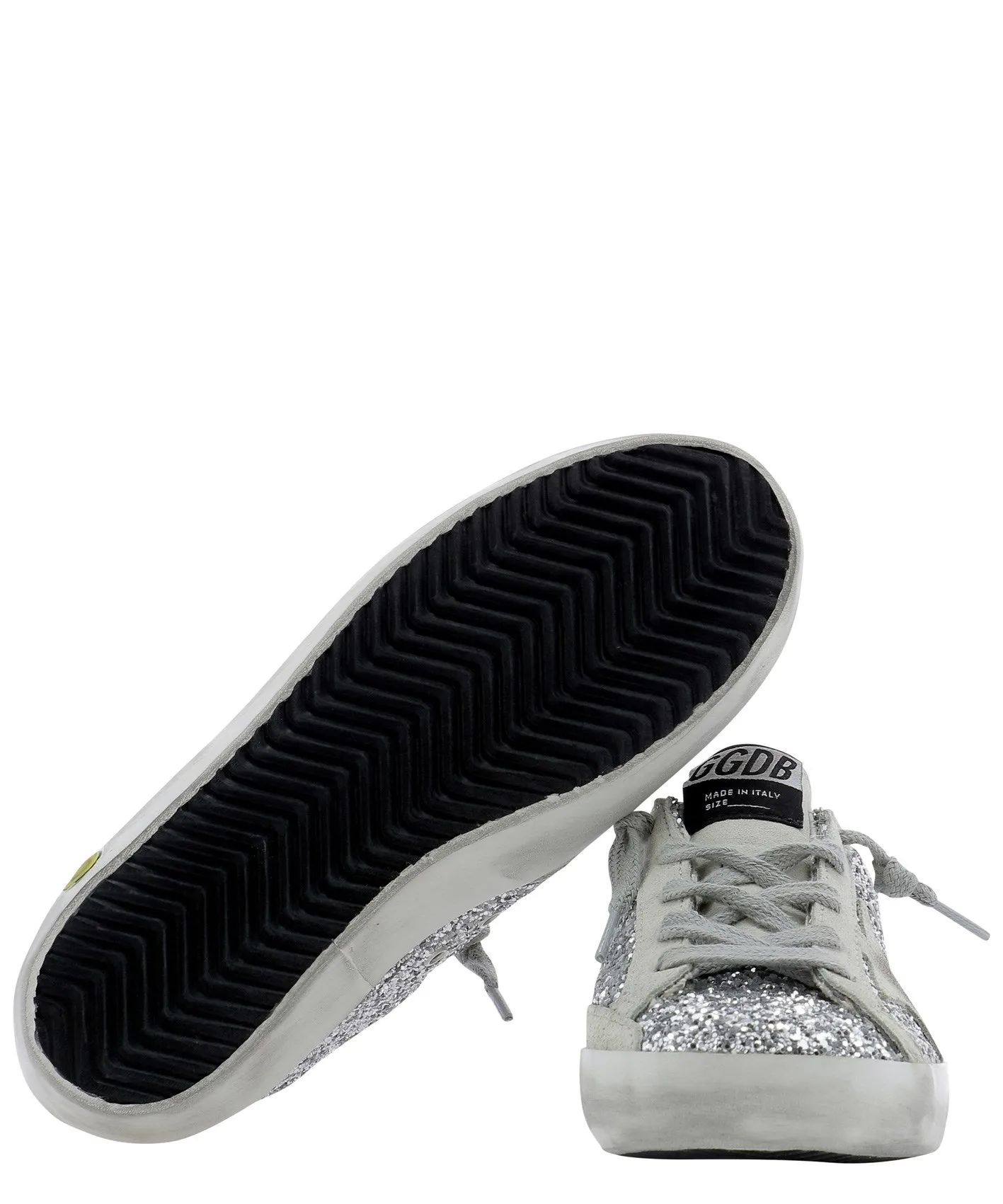 Golden Goose Kids Superstar Glitter Sneakers