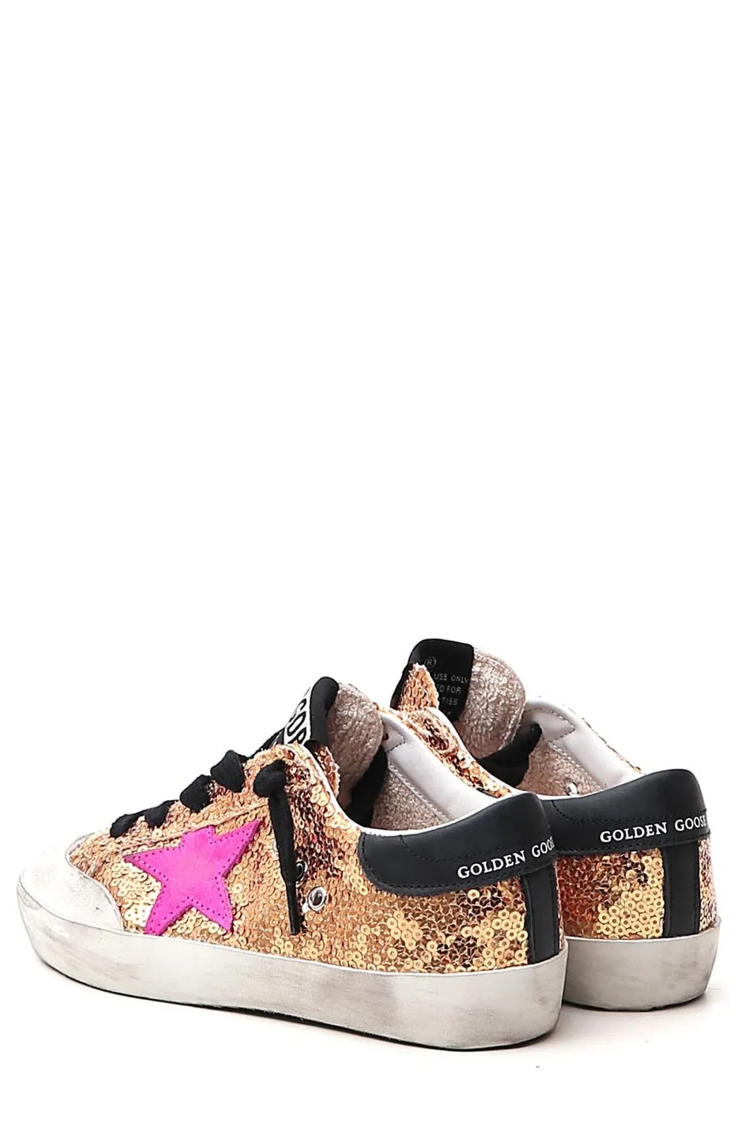 Golden Goose Kids Superstar Glitter Sneakers