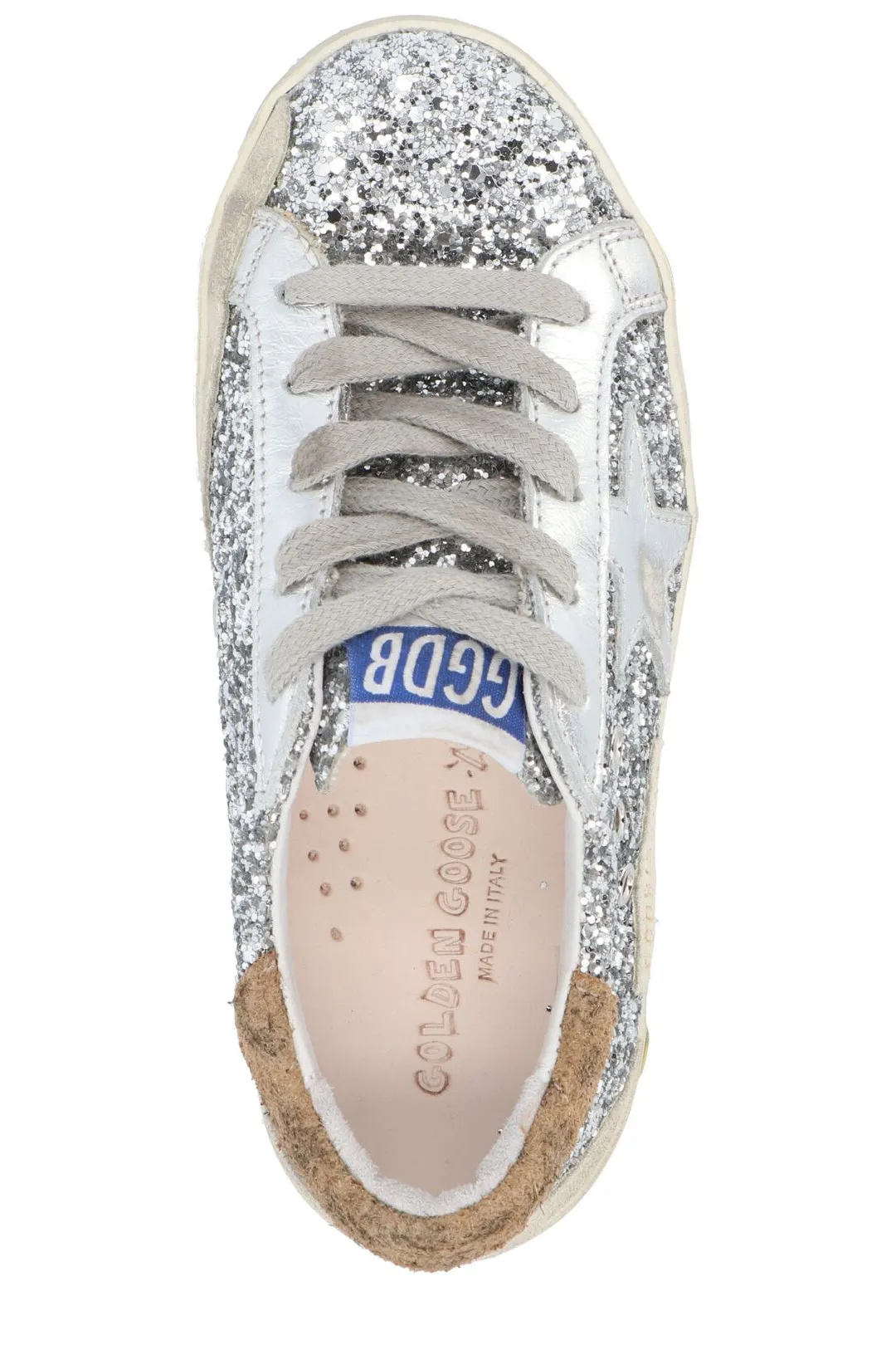 Golden Goose Kids Superstar Glitter Sneakers