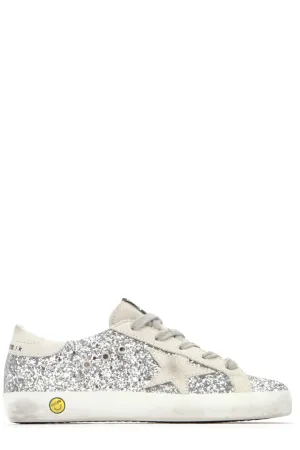 Golden Goose Kids Superstar Glitter Sneakers