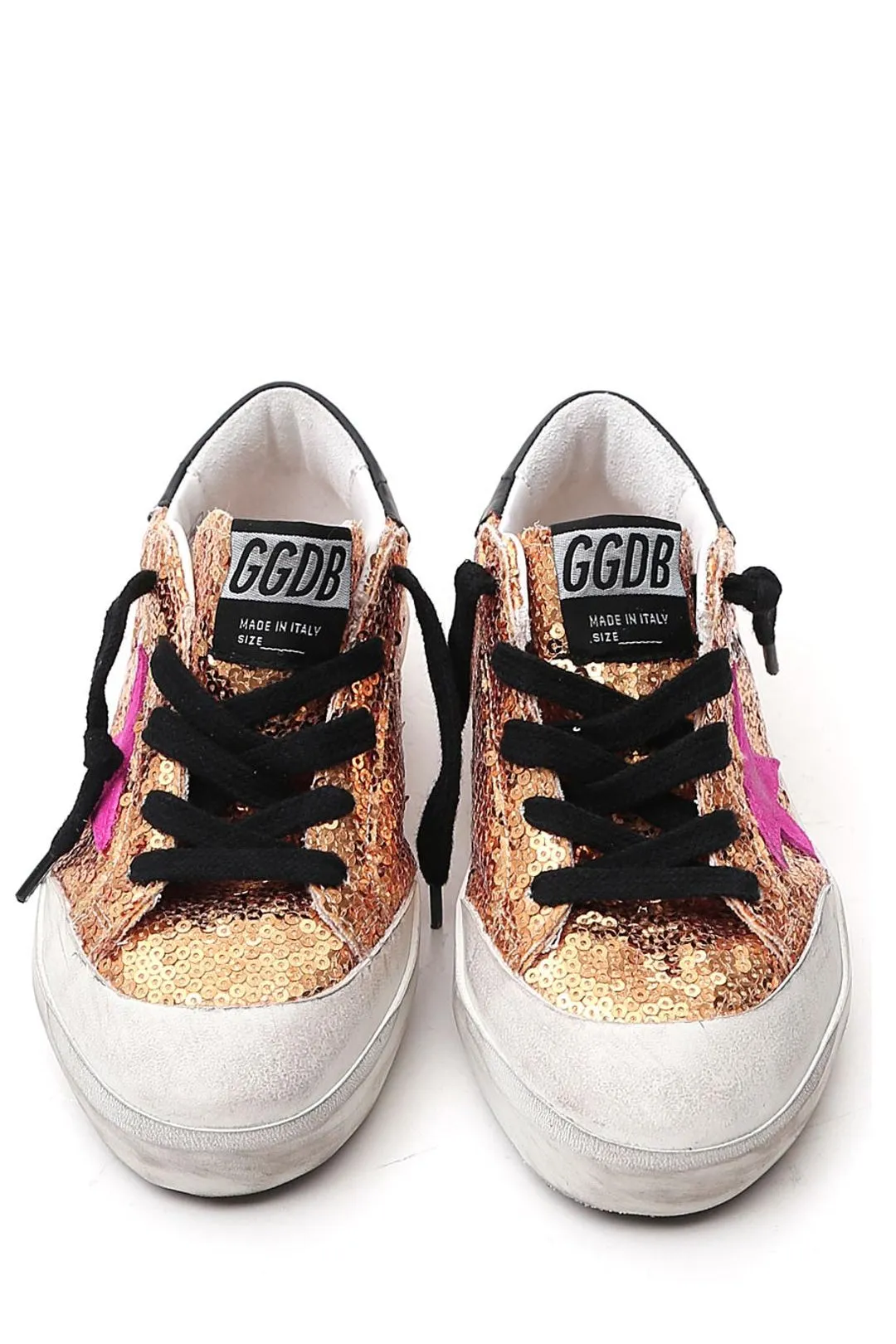 Golden Goose Kids Superstar Glitter Sneakers