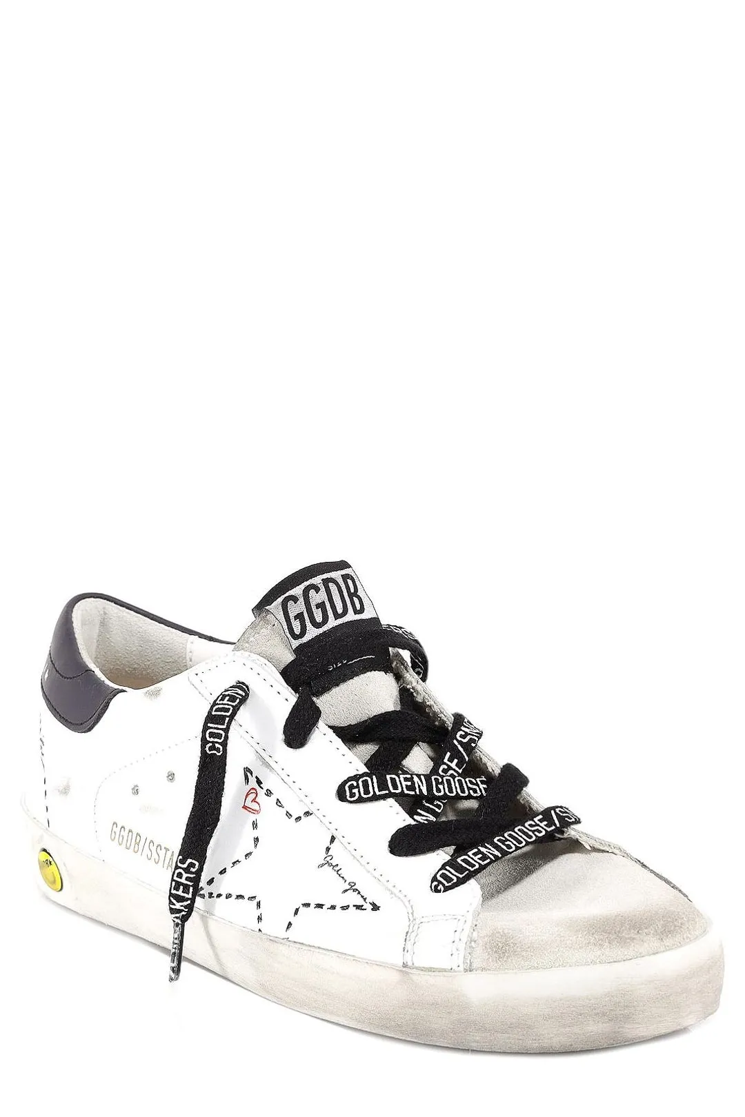 Golden Goose Kids Superstar Lace-Up Sneakers