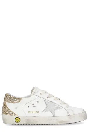 Golden Goose Kids Superstar Lace-Up Sneakers