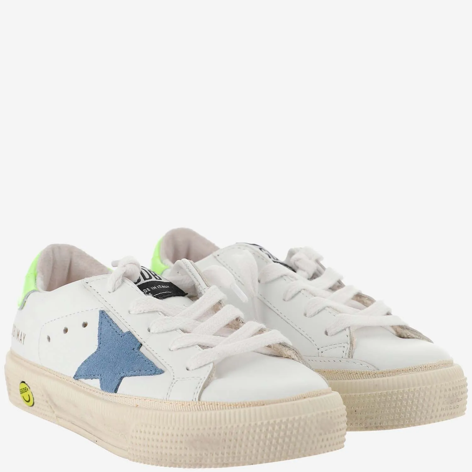 Golden Goose Kids SuperStar Lace-Up Sneakers