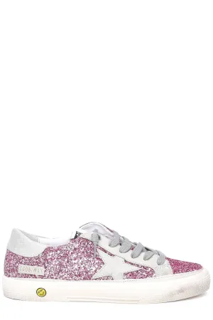 Golden Goose Kids Superstar Lace-Up Sneakers