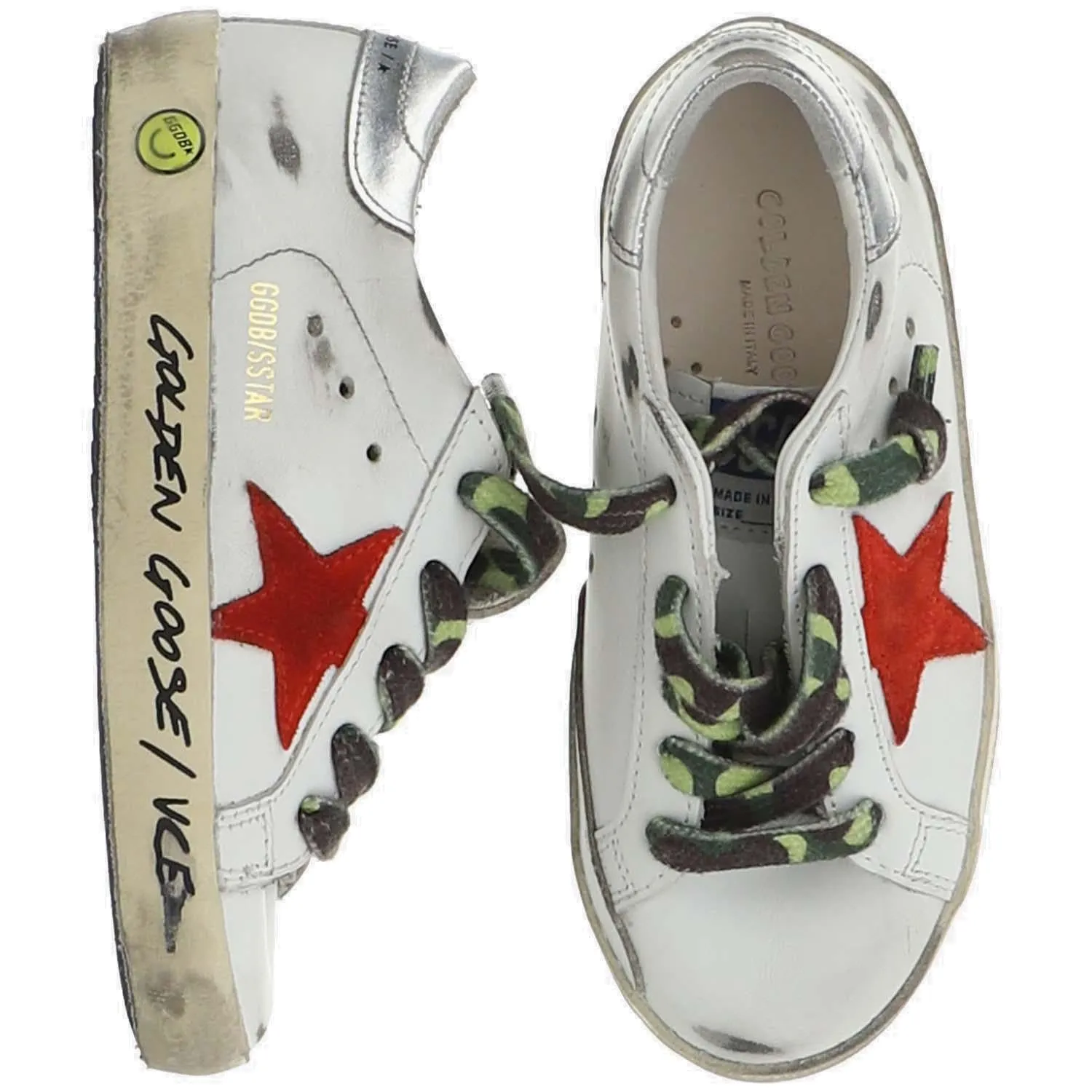 Golden Goose Kids Superstar Sneakers