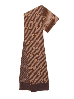 Gucci Kids GG Intarsia Scarf