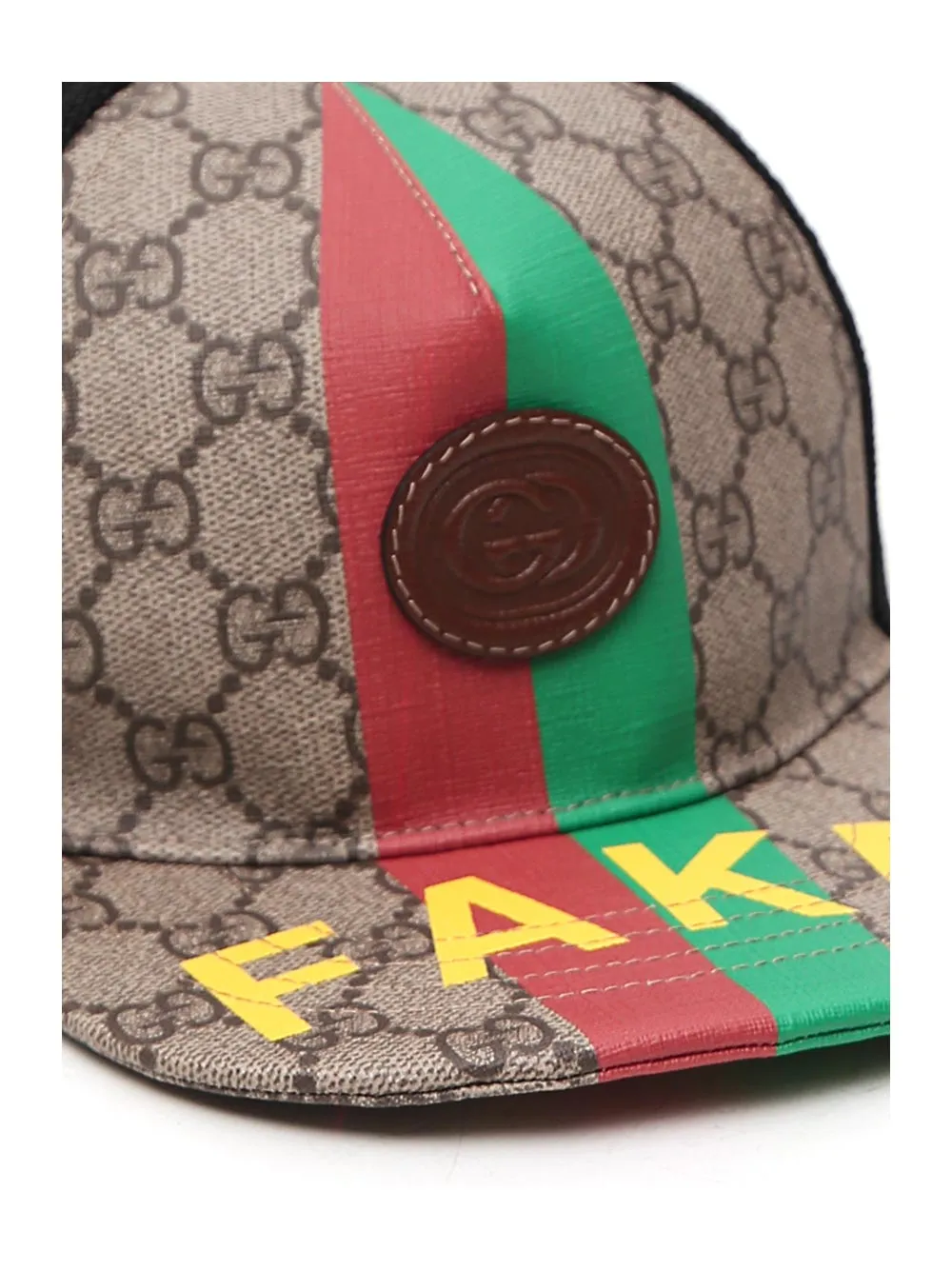 Gucci Kids GG Logo Patch Baseball Cap