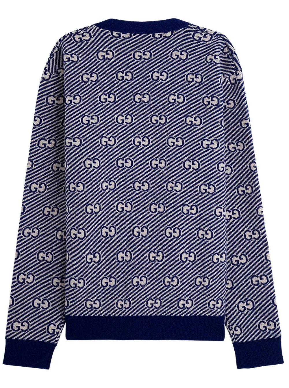 Gucci Kids GG Monogram V-Neck Cardigan