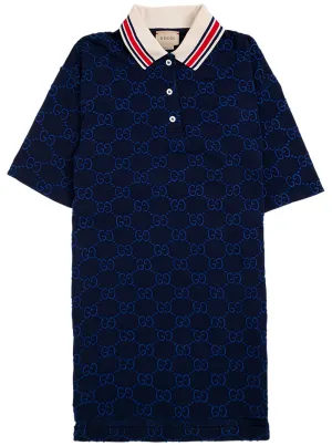 Gucci Kids GG Motif Polo Dress