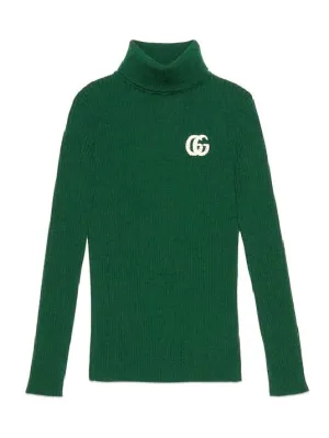 Gucci Kids GG Turtleneck Knit Jumper