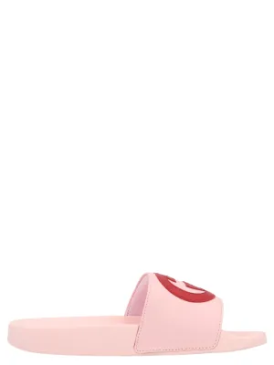 Gucci Kids Interlocking G Slide Sandals