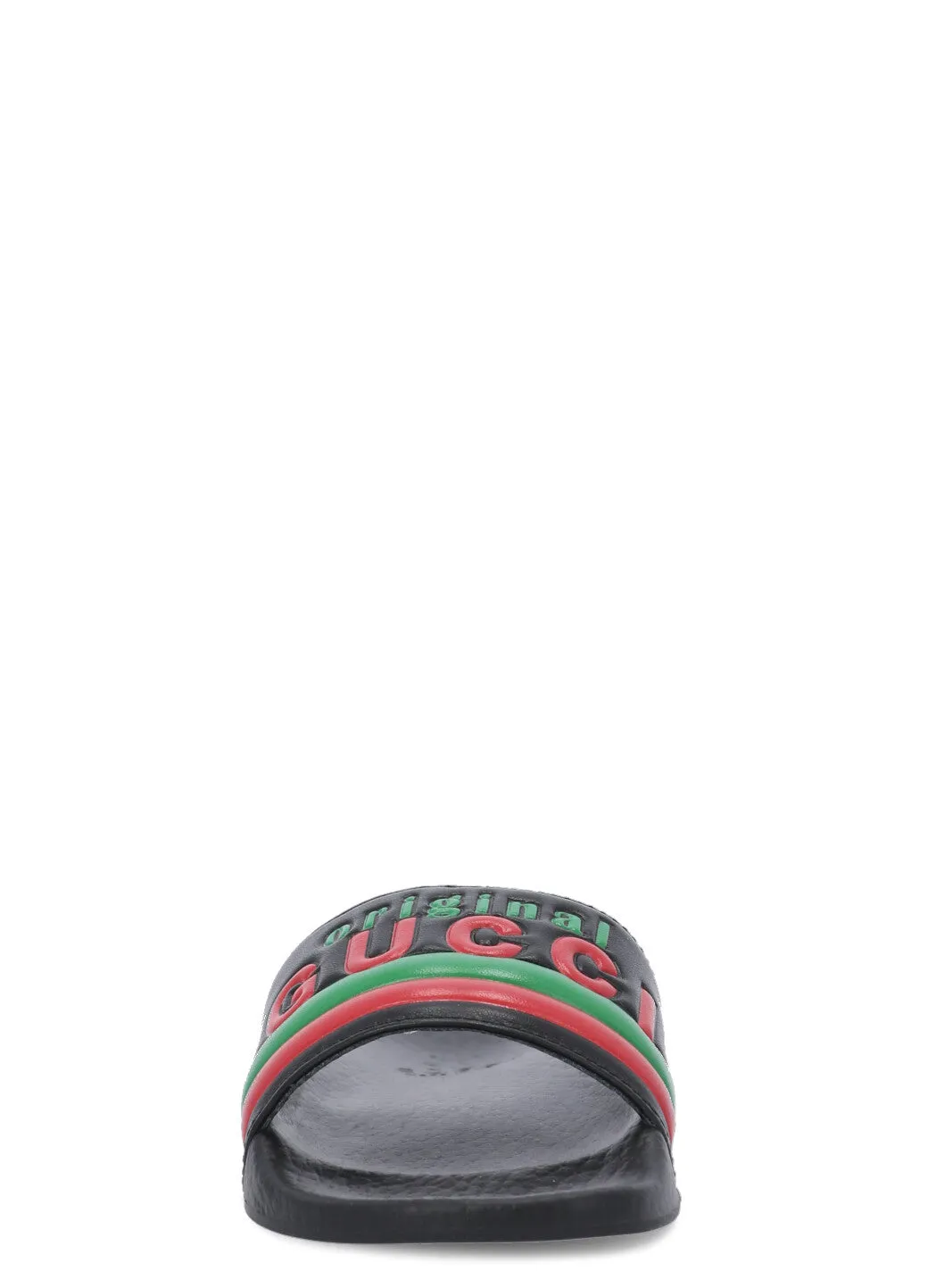 Gucci Kids Logo Embossed Slides