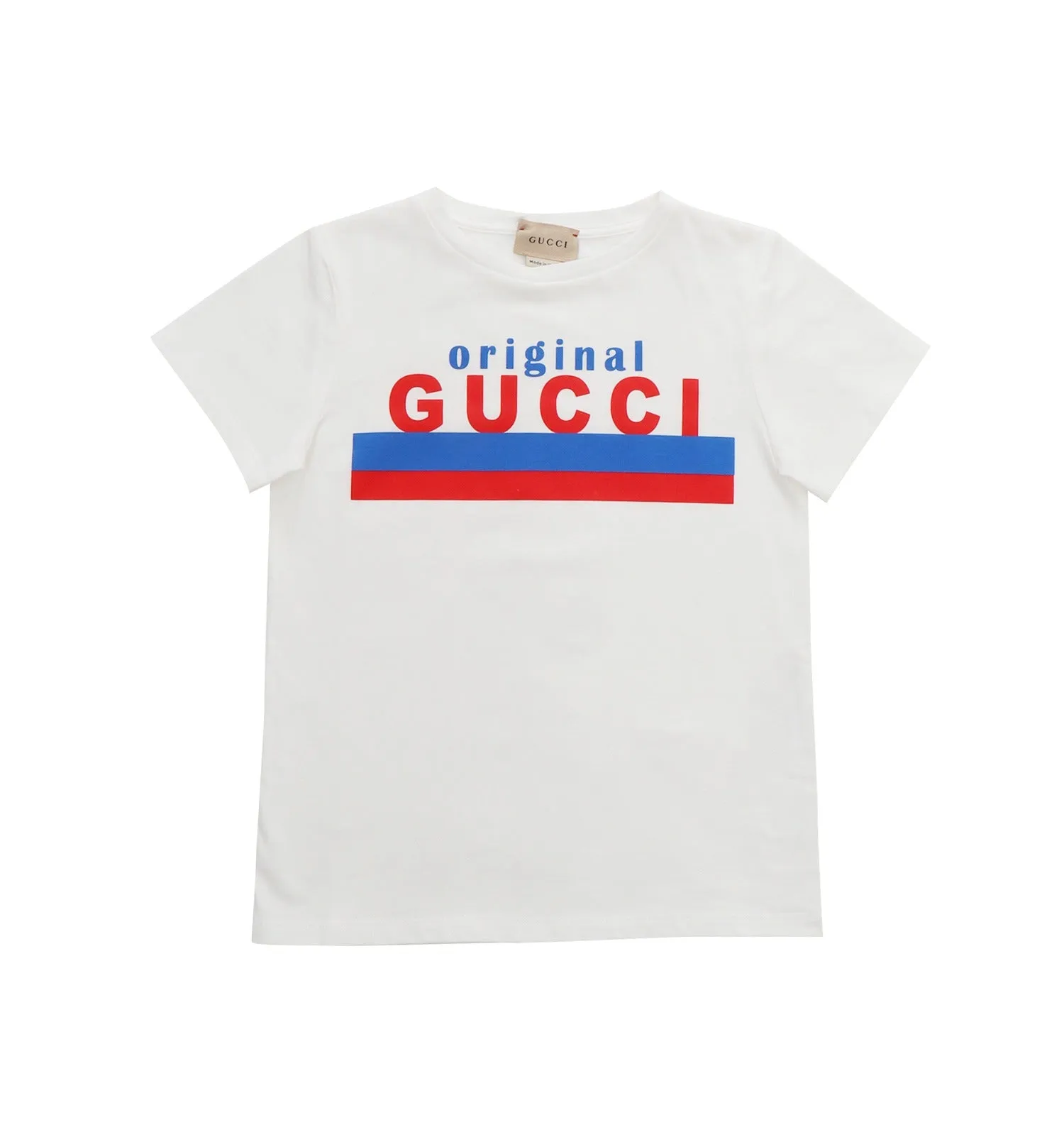 Gucci Kids Logo Printed Crewneck T-Shirt