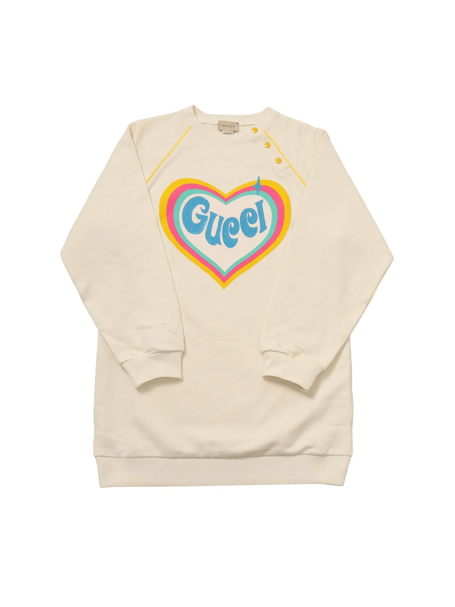 Gucci Kids Logo Printed Long-Sleeved Sweatshirt