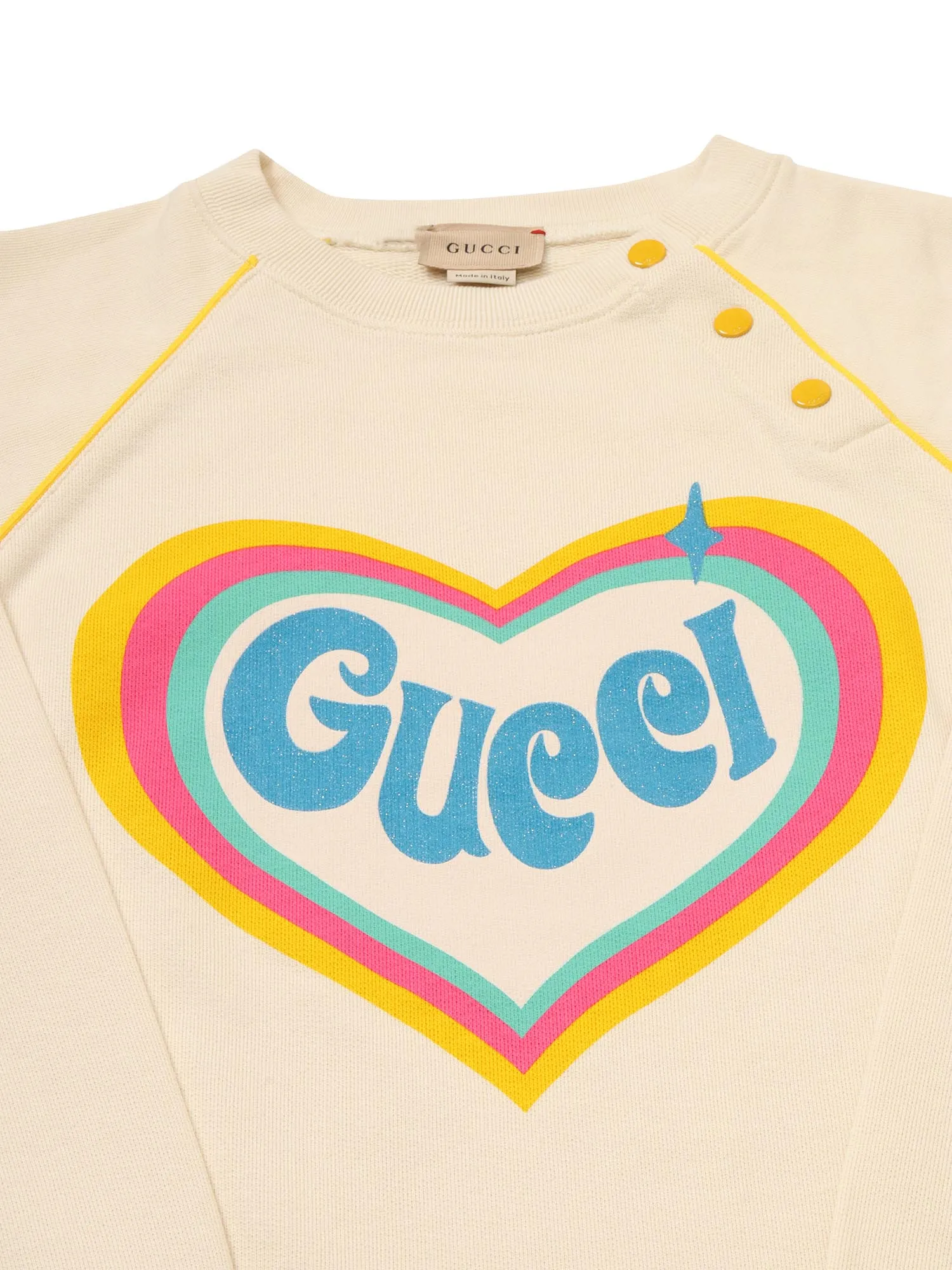 Gucci Kids Logo Printed Long-Sleeved Sweatshirt