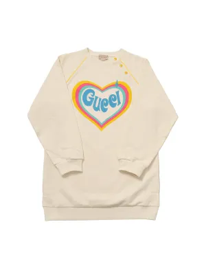 Gucci Kids Logo Printed Long-Sleeved Sweatshirt